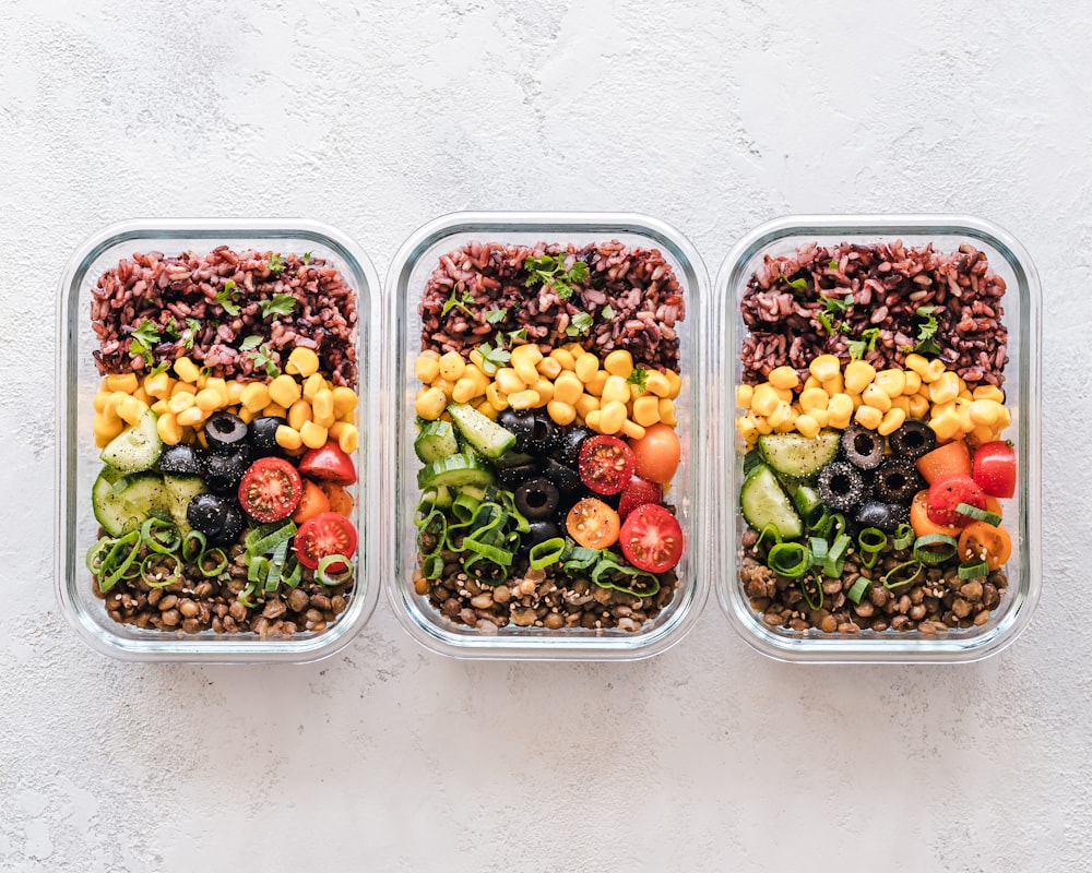 Mediterranean balanced breakfast bowls
